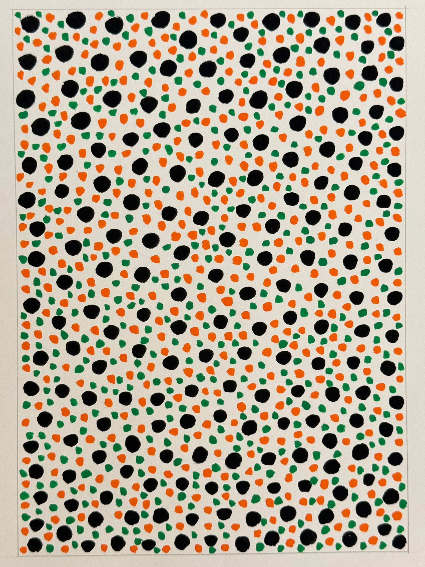 Pointillist Ink on Paper Original Artwork No.2 - ARTHUR ALLAN WILSON, Scottish | 1944-2024