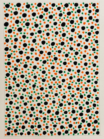 Pointillist Ink on Paper Original Artwork No.2 - ARTHUR ALLAN WILSON, Scottish | 1944-2024