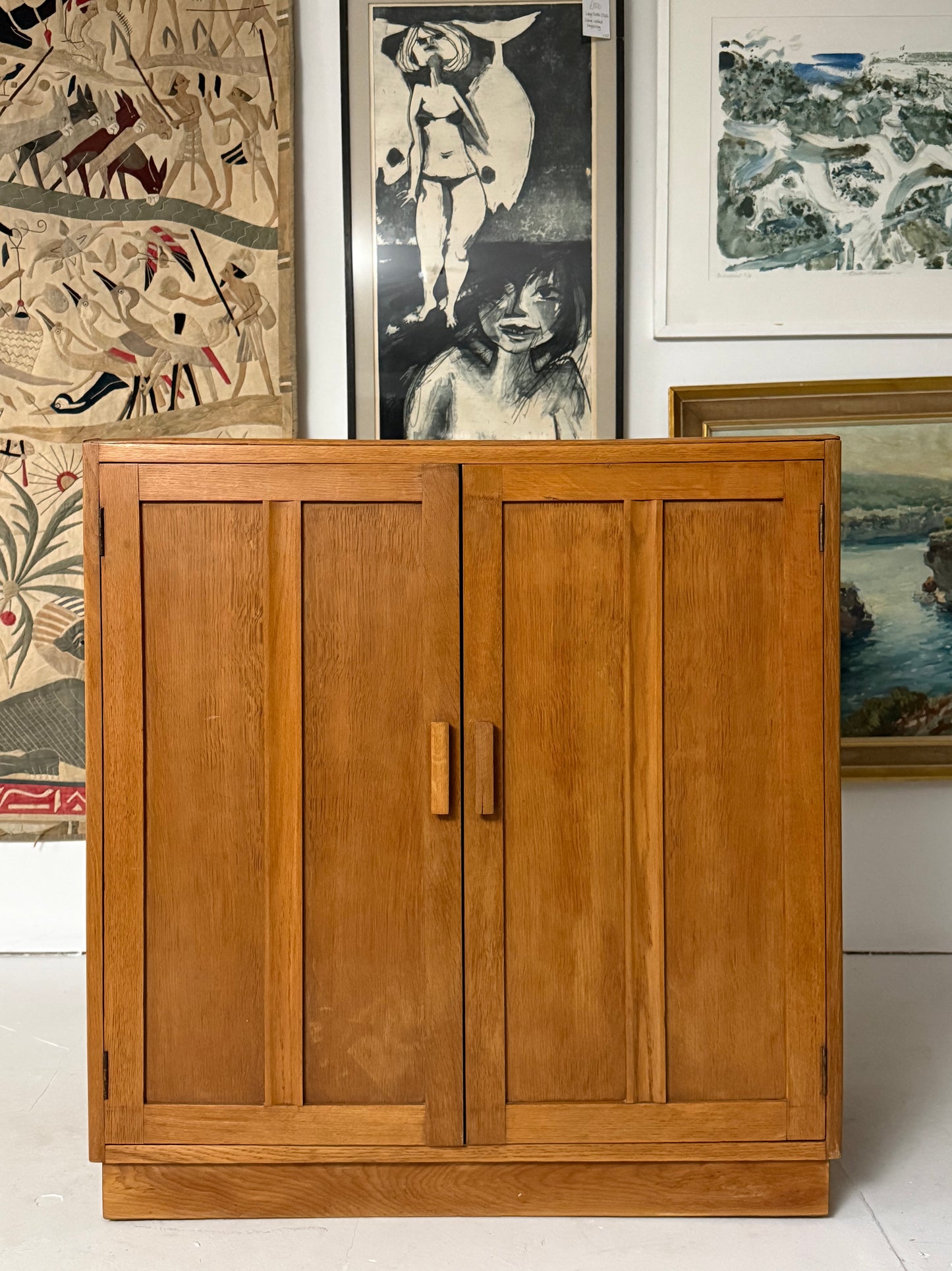 A Two Door Cupboard from the Post War Utility Furniture Scheme
