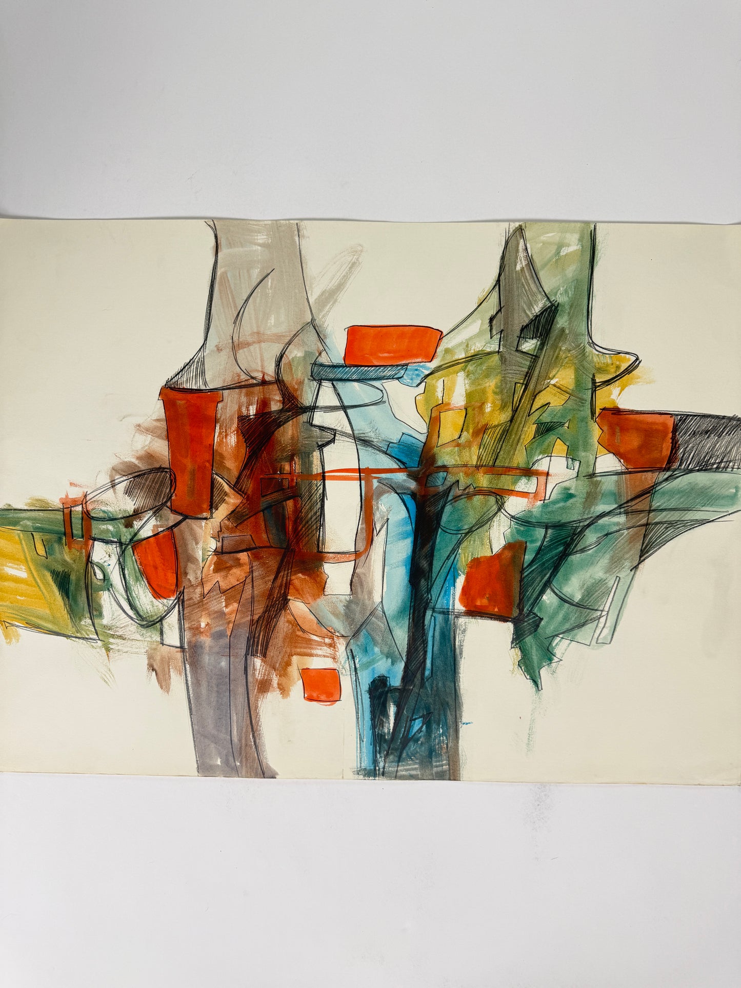 Colour Wash Original Artwork No.416 - ARTHUR ALLAN WILSON, Scottish | 1944-2024