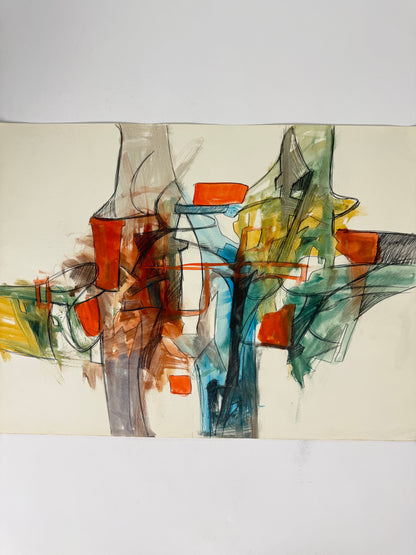 Colour Wash Original Artwork No.416 - ARTHUR ALLAN WILSON, Scottish | 1944-2024