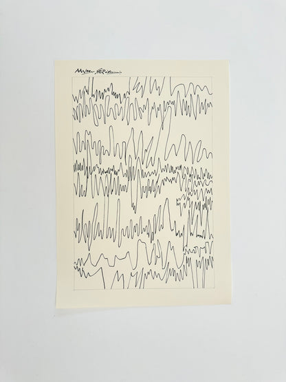 Monochromatic Original Artwork No.222 - ARTHUR ALLAN WILSON, Scottish | 1944-2024