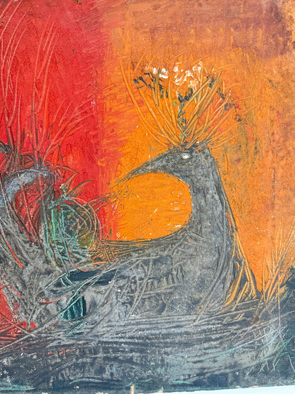 Feathered - Oxshott Pottery Estate - ROSEMARY WREN