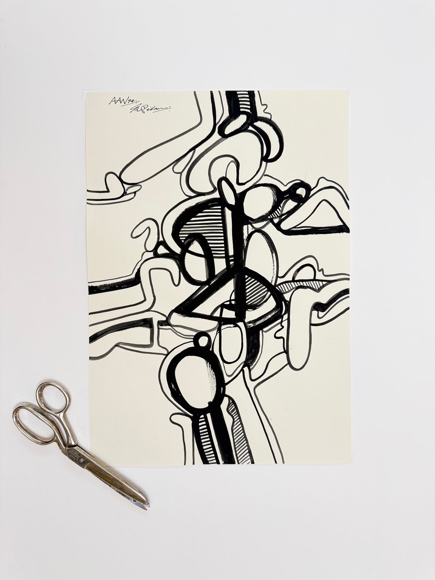 Monochromatic Original Artwork No.251 - ARTHUR ALLAN WILSON, Scottish | 1944-2024