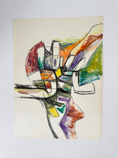 Colour Wash Original Artwork No.411 - ARTHUR ALLAN WILSON, Scottish | 1944-2024