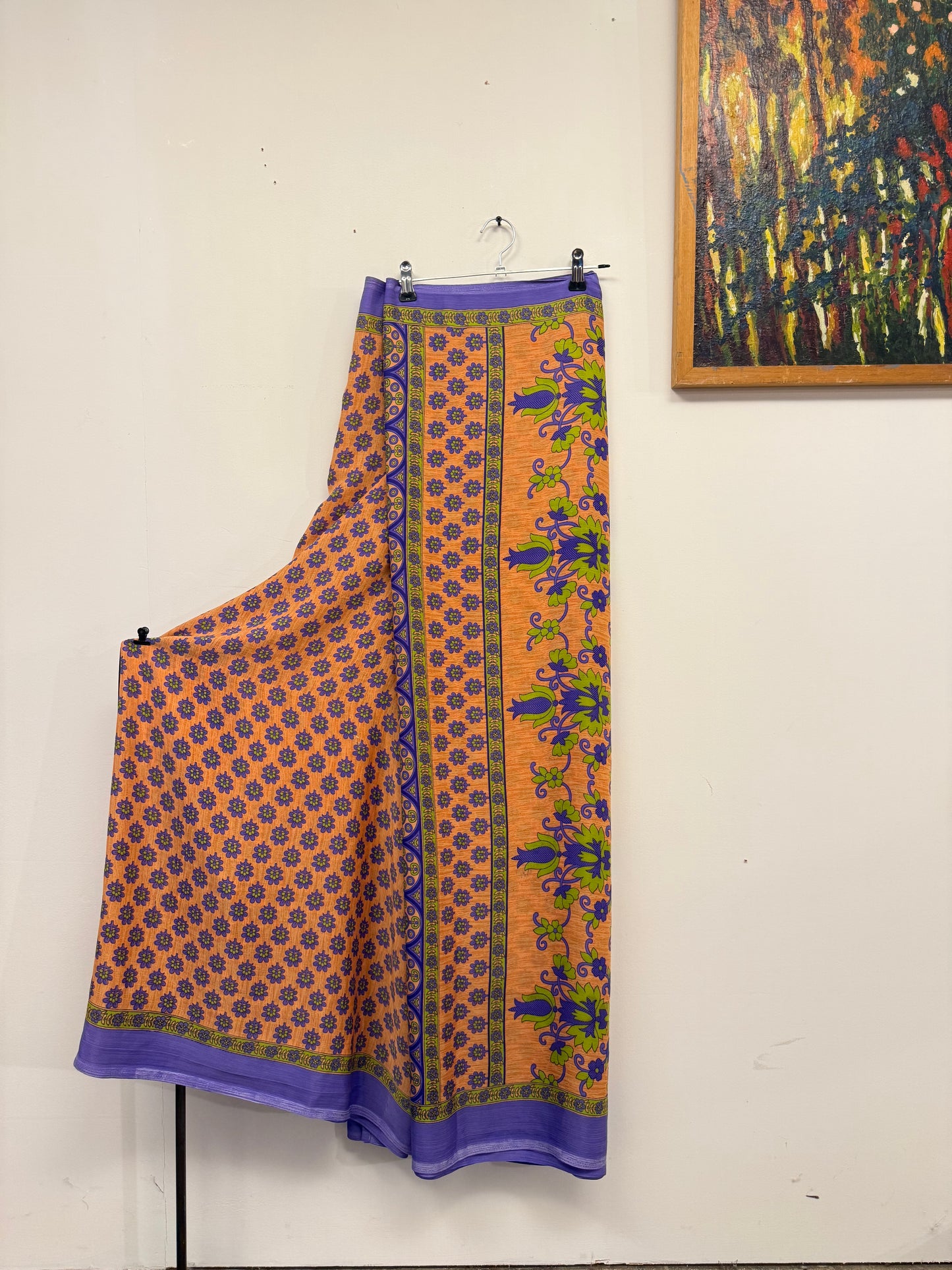 Vintage Pure Silk Saree Fabric