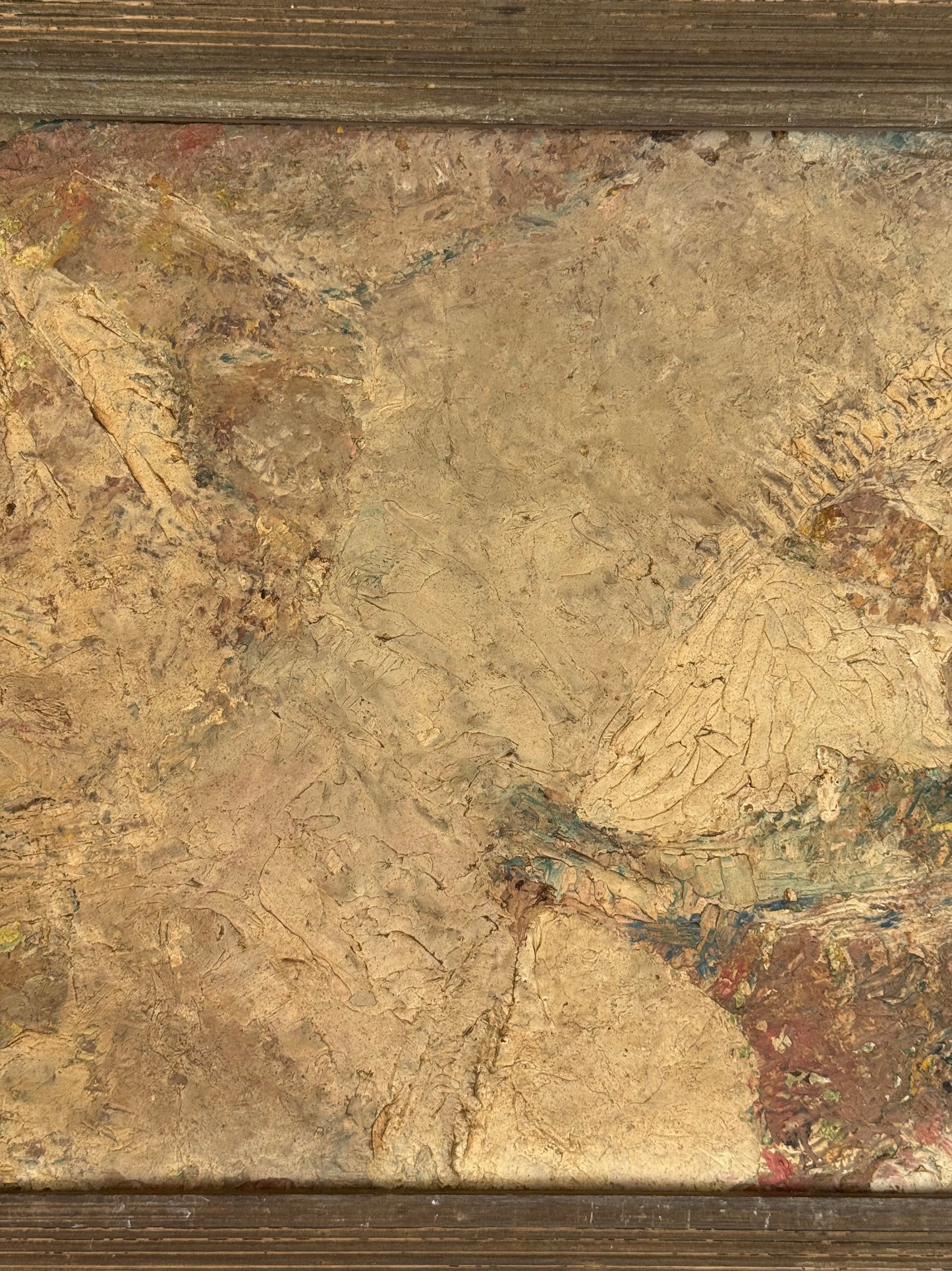 Texture no.2 / Abstract Verso - Oxshott Pottery Estate