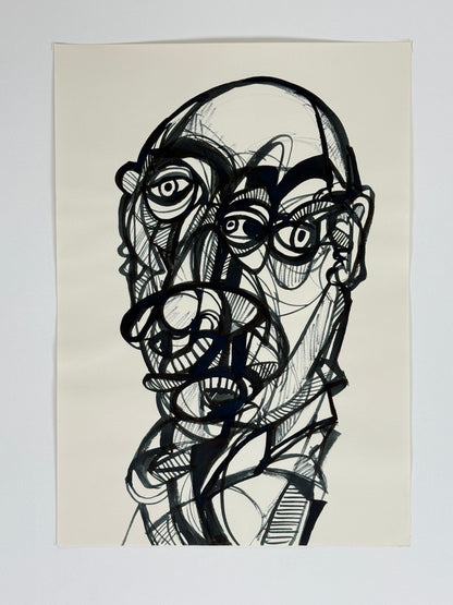 Monochromatic Original Artwork No.263 - ARTHUR ALLAN WILSON, Scottish | 1944-2024