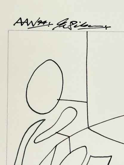 Monochromatic Original Artwork No.214 - ARTHUR ALLAN WILSON, Scottish | 1944-2024