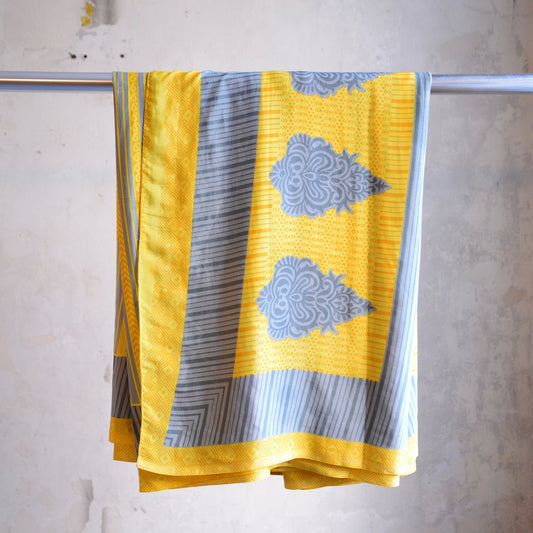 Vintage Pure Silk Saree Fabric