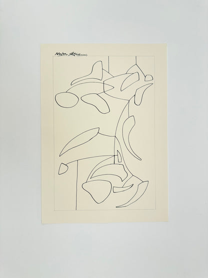 Monochromatic Original Artwork No.212 - ARTHUR ALLAN WILSON, Scottish | 1944-2024