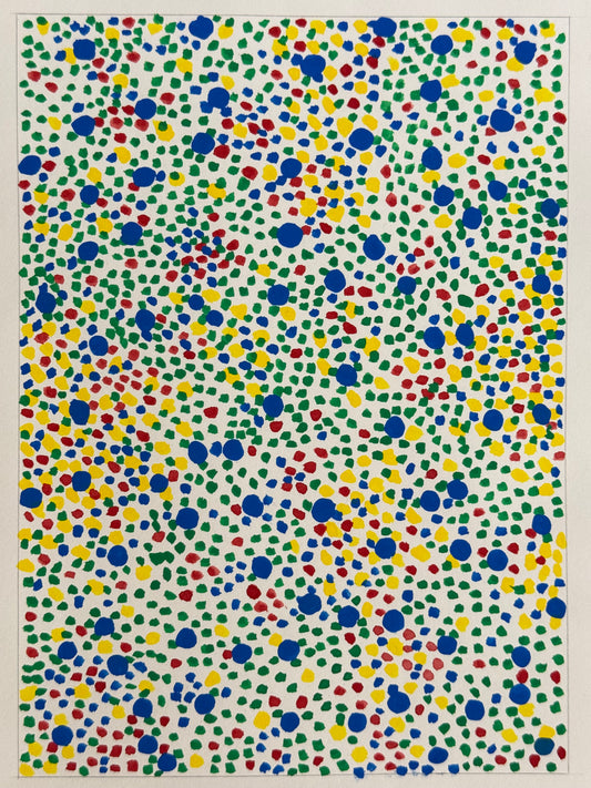 Pointillist Ink on Paper Original Artwork No.14 - ARTHUR ALLAN WILSON, Scottish | 1944-2024