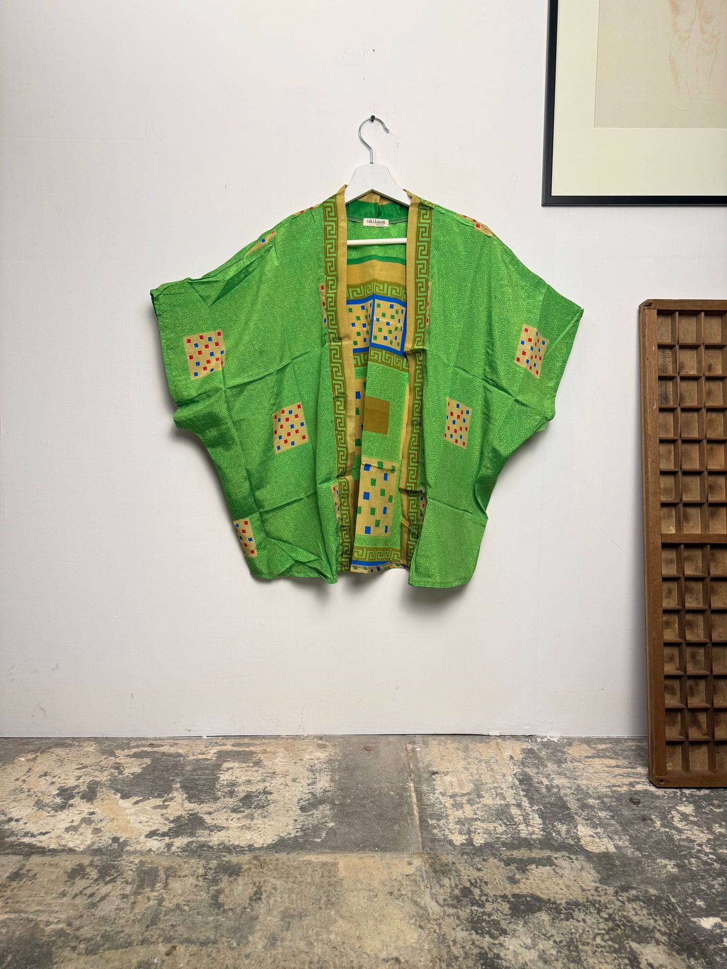 Vintage Saree Silk Shrug Blouse