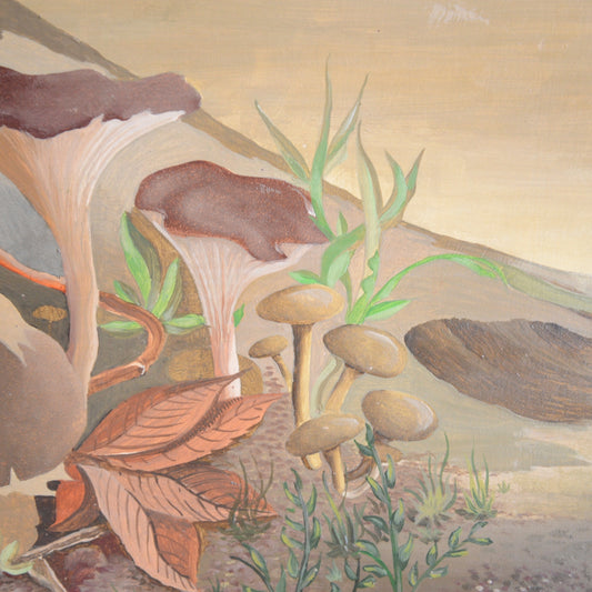 Moderne Surrealistisch Waterlandschap / Jan de Veen, (1983)