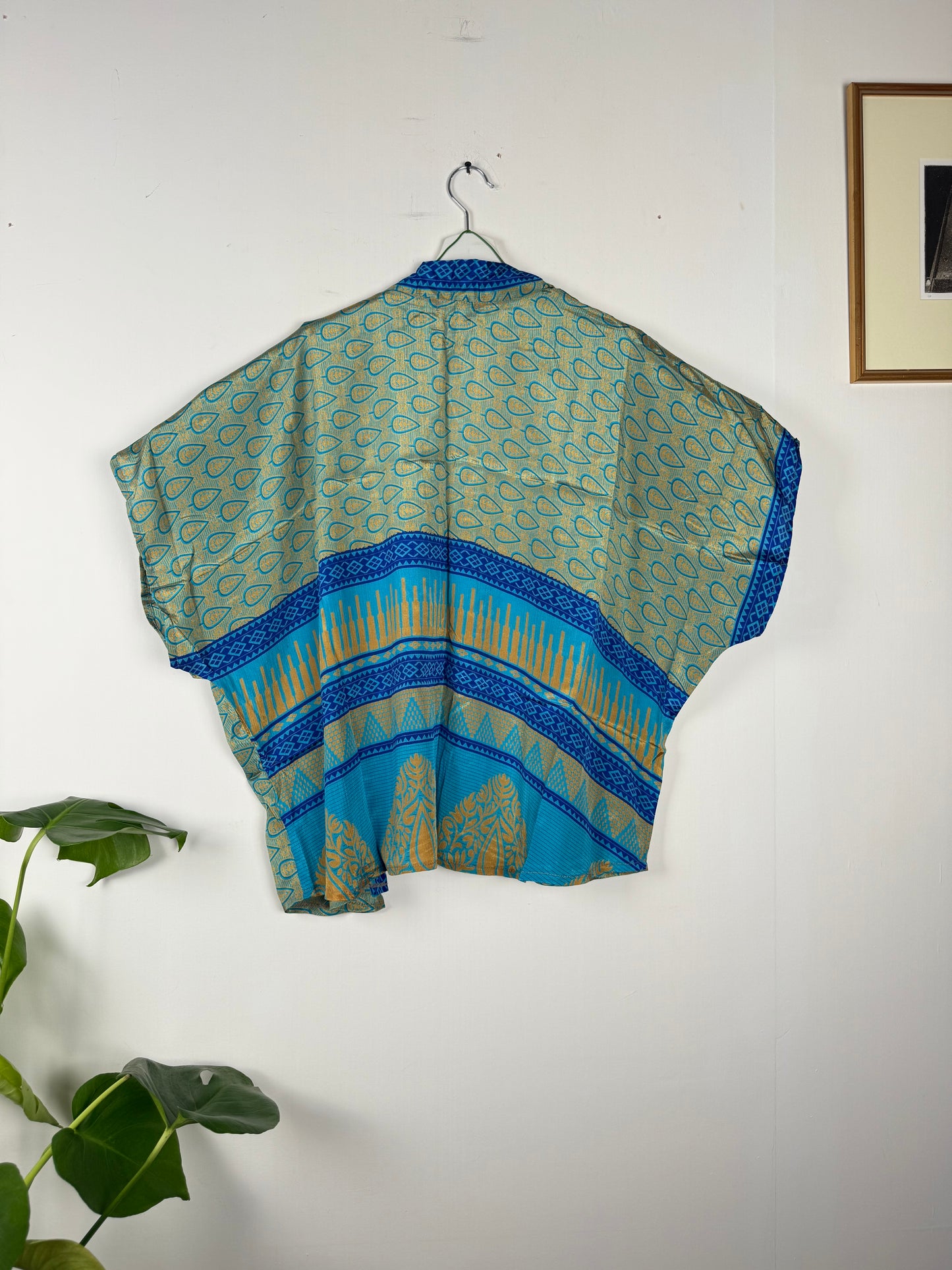 Vintage Saree Silk Shrug Blouse