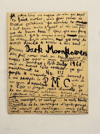 No. 172 Dark Moonflowers - PETER CROTTY, British | 1943-present