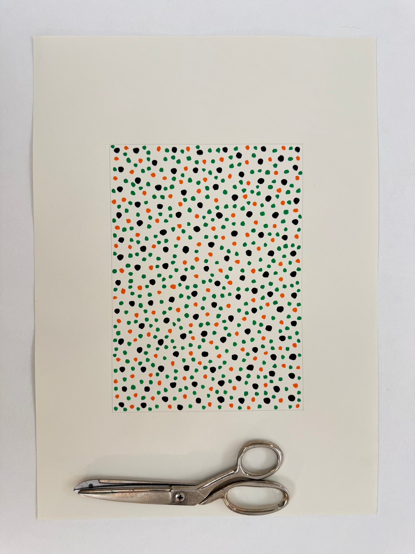 Pointillist Ink on Paper Original Artwork No.3 - ARTHUR ALLAN WILSON, Scottish | 1944-2024