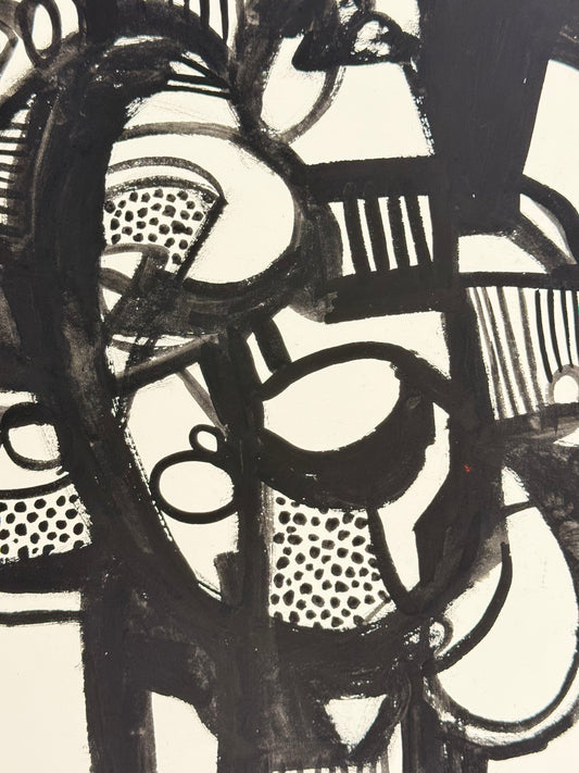 Monochromatic Original Artwork No.258 - ARTHUR ALLAN WILSON, Scottish | 1944-2024