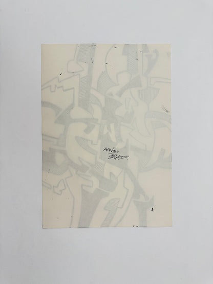 Monochromatic Original Artwork No.254 - ARTHUR ALLAN WILSON, Scottish | 1944-2024