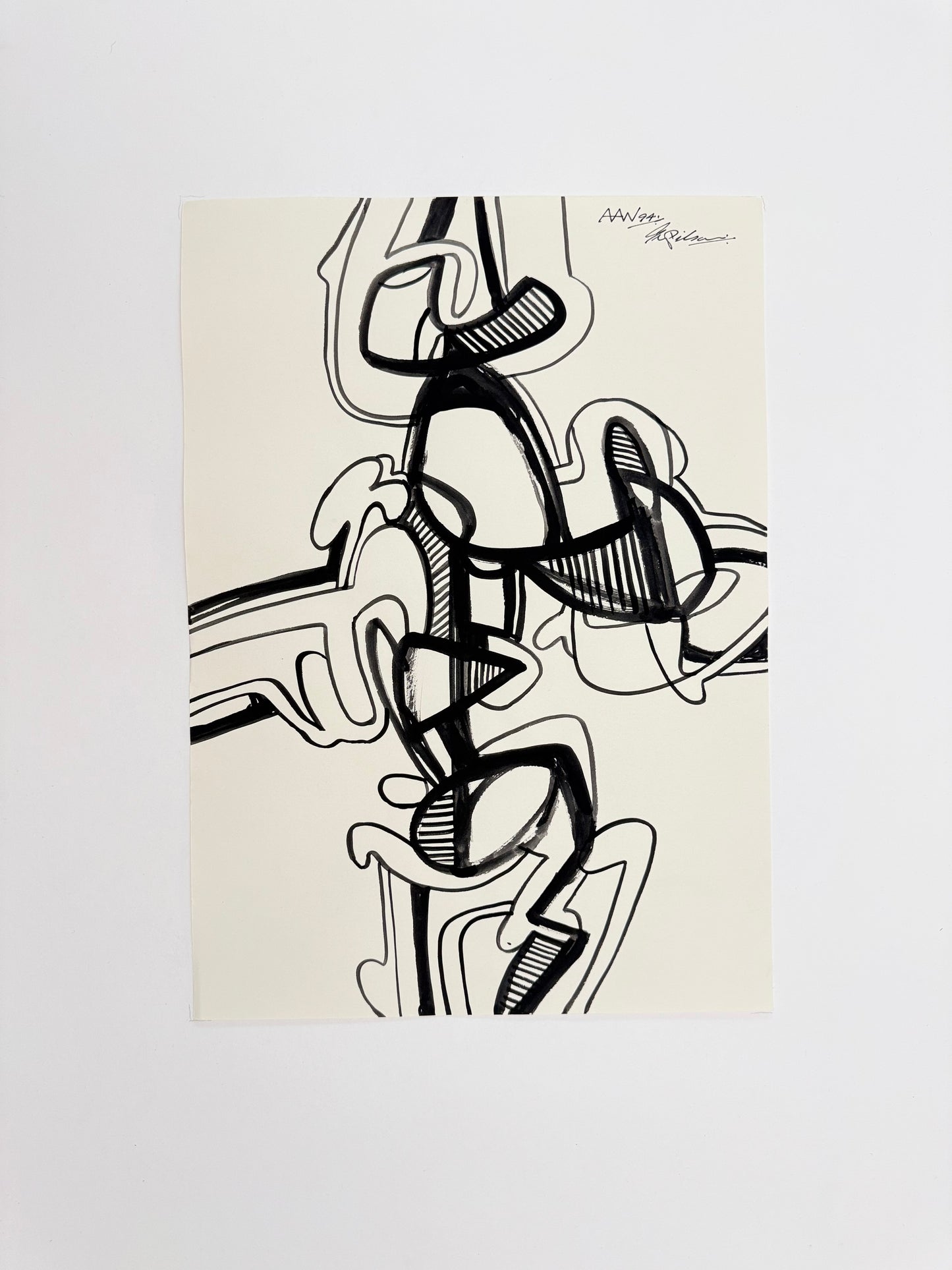 Monochromatic Original Artwork No.253 - ARTHUR ALLAN WILSON, Scottish | 1944-2024