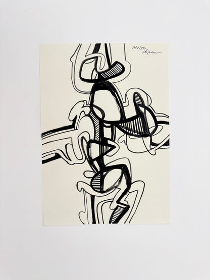 Monochromatic Original Artwork No.253 - ARTHUR ALLAN WILSON, Scottish | 1944-2024