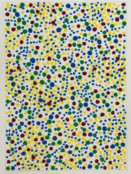 Pointillist Ink on Paper Original Artwork No.10 - ARTHUR ALLAN WILSON, Scottish | 1944-2024