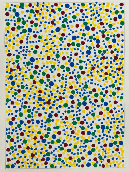 Pointillist Ink on Paper Original Artwork No.10 - ARTHUR ALLAN WILSON, Scottish | 1944-2024