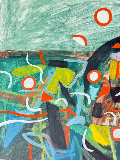 Colour Wash Original Artwork No.413 - ARTHUR ALLAN WILSON, Scottish | 1944-2024