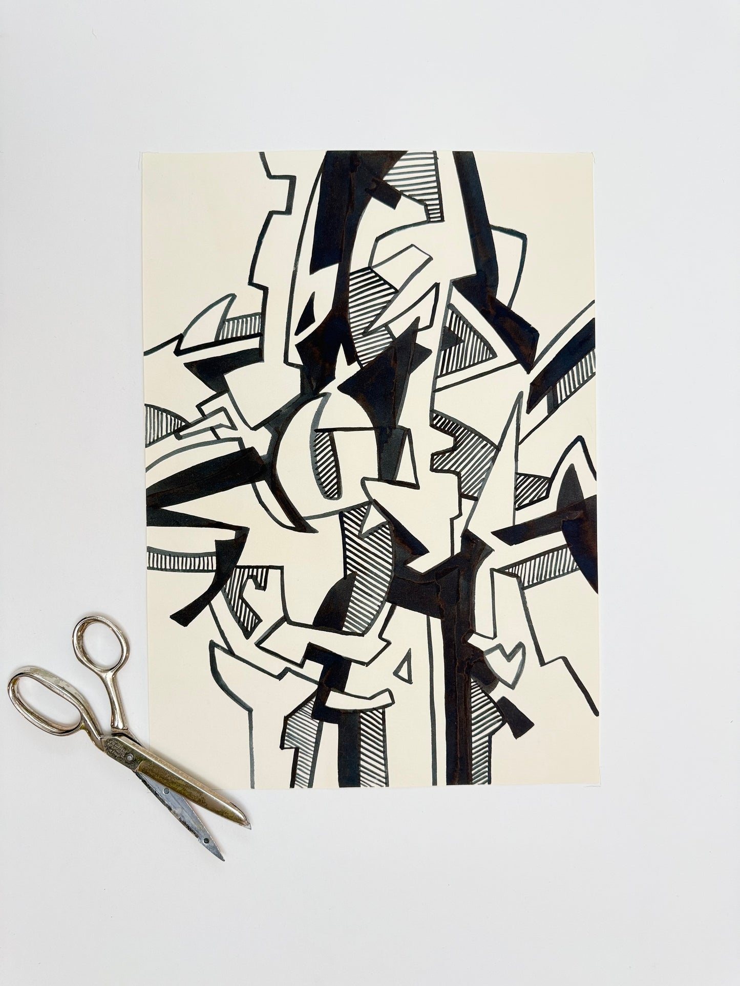 Monochromatic Original Artwork No.255 - ARTHUR ALLAN WILSON, Scottish | 1944-2024
