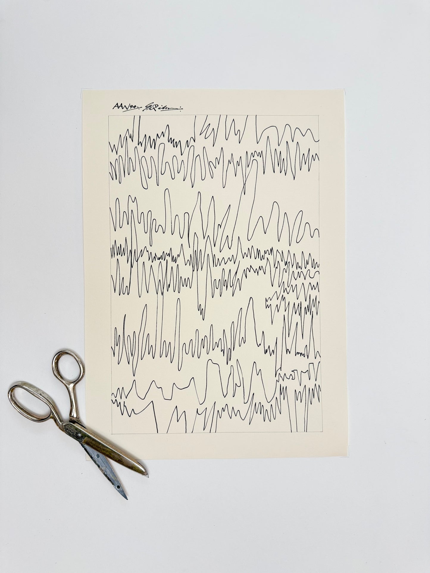 Monochromatic Original Artwork No.222 - ARTHUR ALLAN WILSON, Scottish | 1944-2024