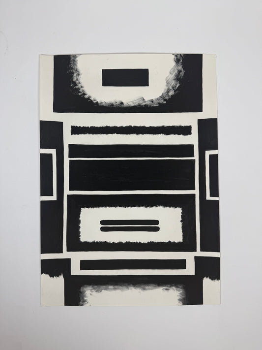 Monochromatic Original Artwork No.301 - ARTHUR ALLAN WILSON, Scottish | 1944-2024