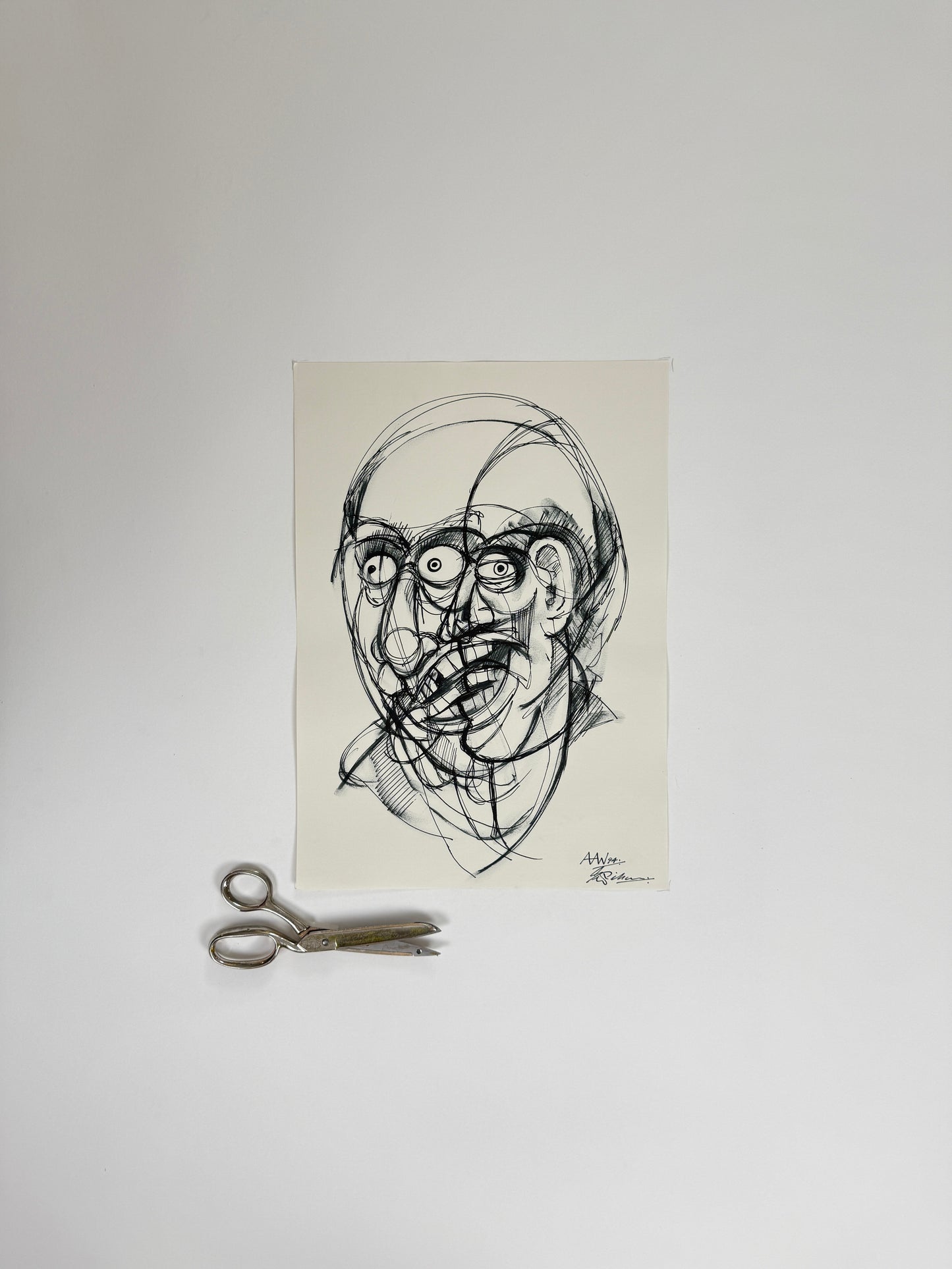 Monochromatic Original Artwork No.278 - ARTHUR ALLAN WILSON, Scottish | 1944-2024