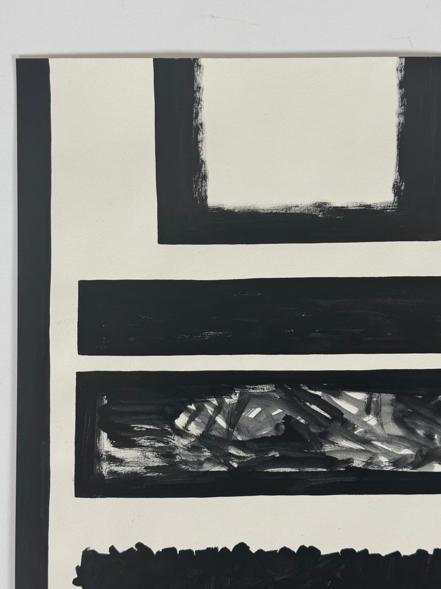 Monochromatic Original Artwork No.303 - ARTHUR ALLAN WILSON, Scottish | 1944-2024