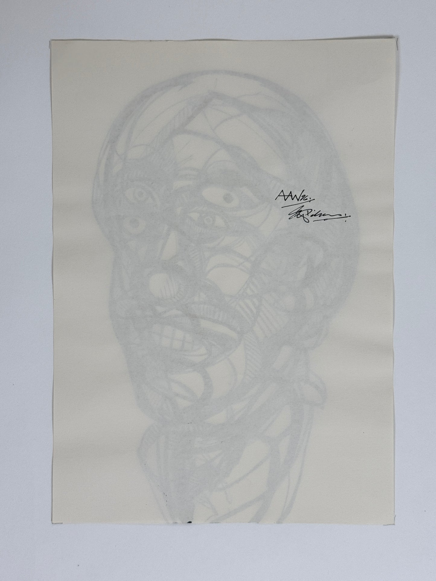 Monochromatic Original Artwork No.264 - ARTHUR ALLAN WILSON, Scottish | 1944-2024