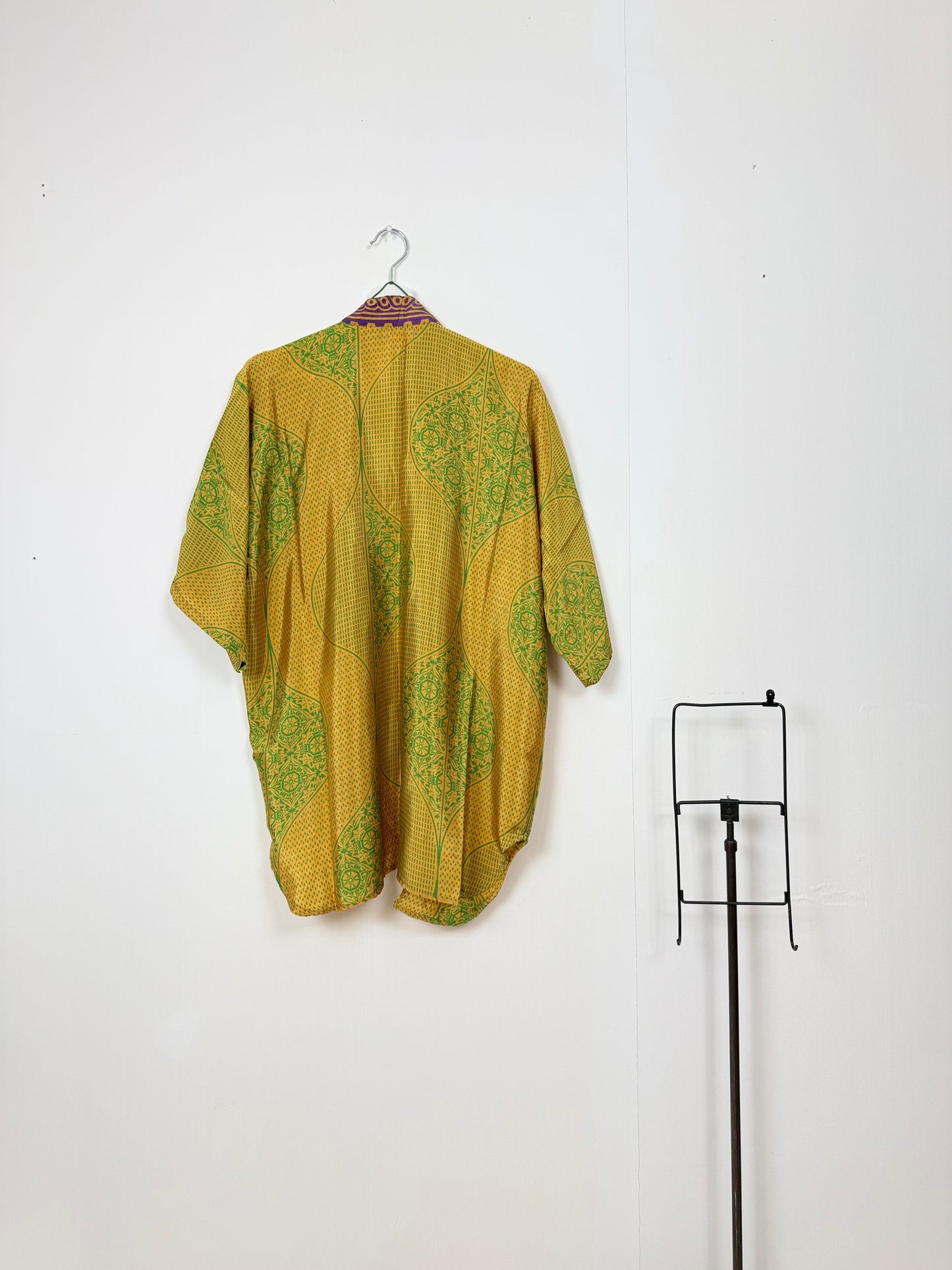 Vintage Saree Silk Trousers & Shirt Co-ordinated Set