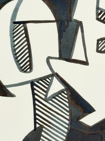 Monochromatic Original Artwork No.255 - ARTHUR ALLAN WILSON, Scottish | 1944-2024
