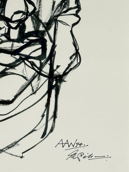 Monochromatic Original Artwork No.280 - ARTHUR ALLAN WILSON, Scottish | 1944-2024