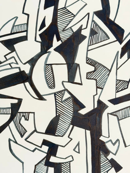 Monochromatic Original Artwork No.255 - ARTHUR ALLAN WILSON, Scottish | 1944-2024