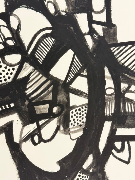 Monochromatic Original Artwork No.259 - ARTHUR ALLAN WILSON, Scottish | 1944-2024