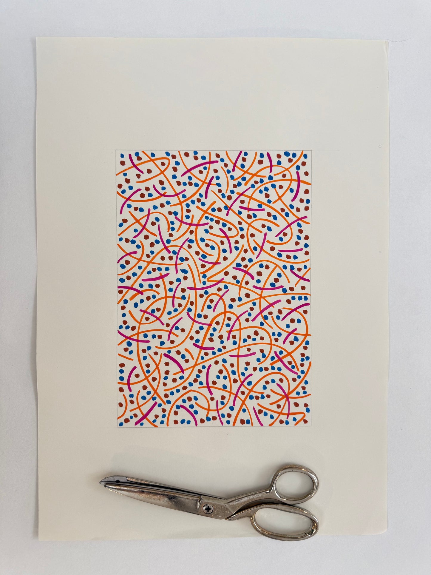 Pointillist Ink on Paper Original Artwork No.25 - ARTHUR ALLAN WILSON, Scottish | 1944-2024