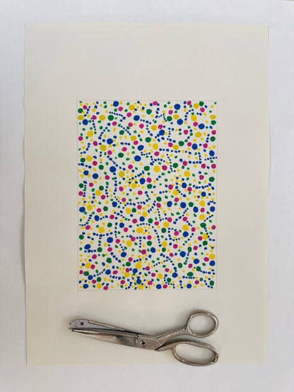Pointillist Ink on Paper Original Artwork No.36 - ARTHUR ALLAN WILSON, Scottish | 1944-2024