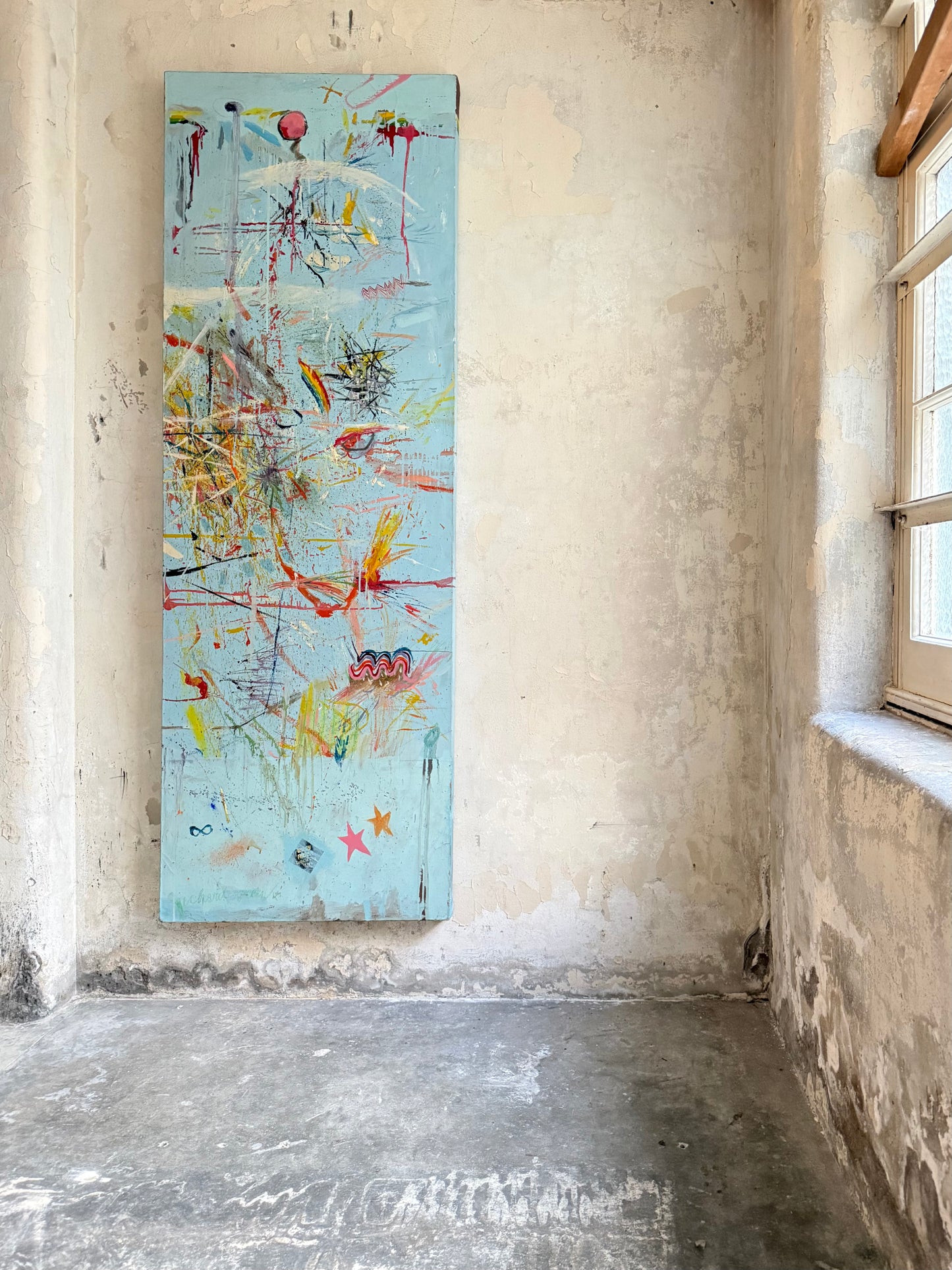 A Large Abstract - Richard Green 1969