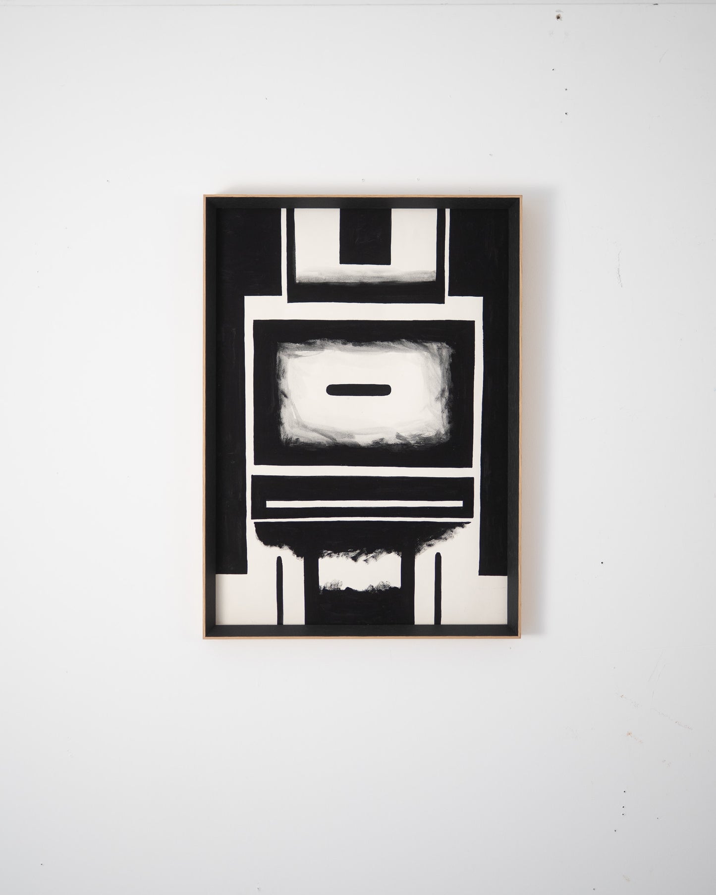Monochromatic Abstract Original Artwork - ARTHUR ALLAN WILSON, Scottish | 1944-2024