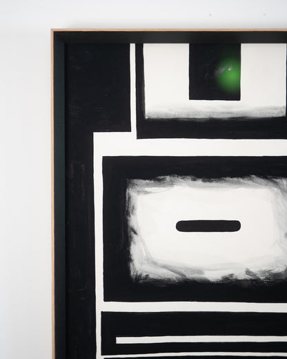 Monochromatic Abstract Original Artwork - ARTHUR ALLAN WILSON, Scottish | 1944-2024