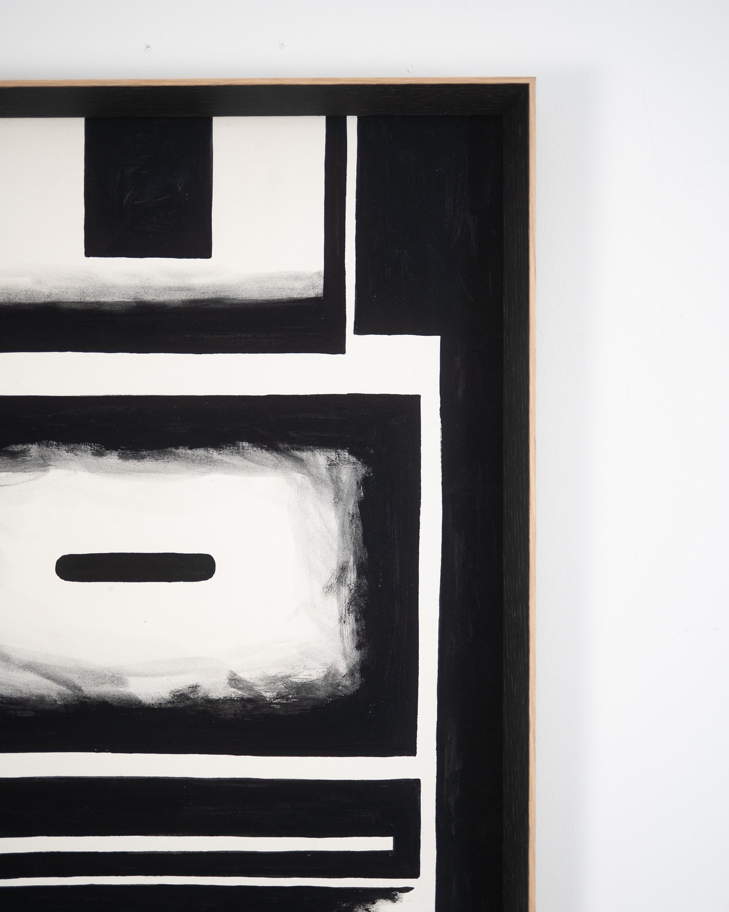 Monochromatic Abstract Original Artwork - ARTHUR ALLAN WILSON, Scottish | 1944-2024