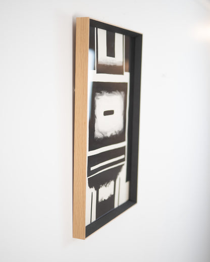 Monochromatic Abstract Original Artwork - ARTHUR ALLAN WILSON, Scottish | 1944-2024