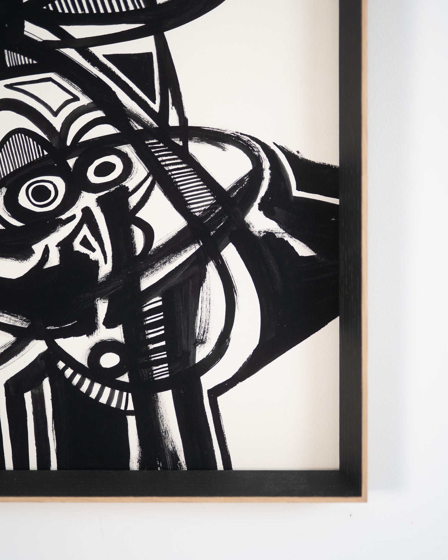 Monochromatic Abstract Original Artwork - ARTHUR ALLAN WILSON, Scottish | 1944-2024