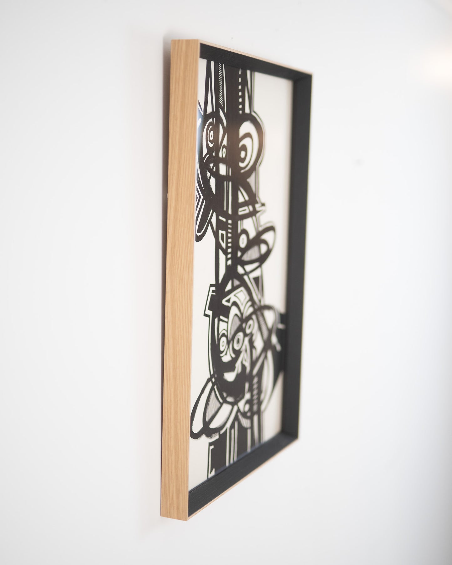 Monochromatic Abstract Original Artwork - ARTHUR ALLAN WILSON, Scottish | 1944-2024
