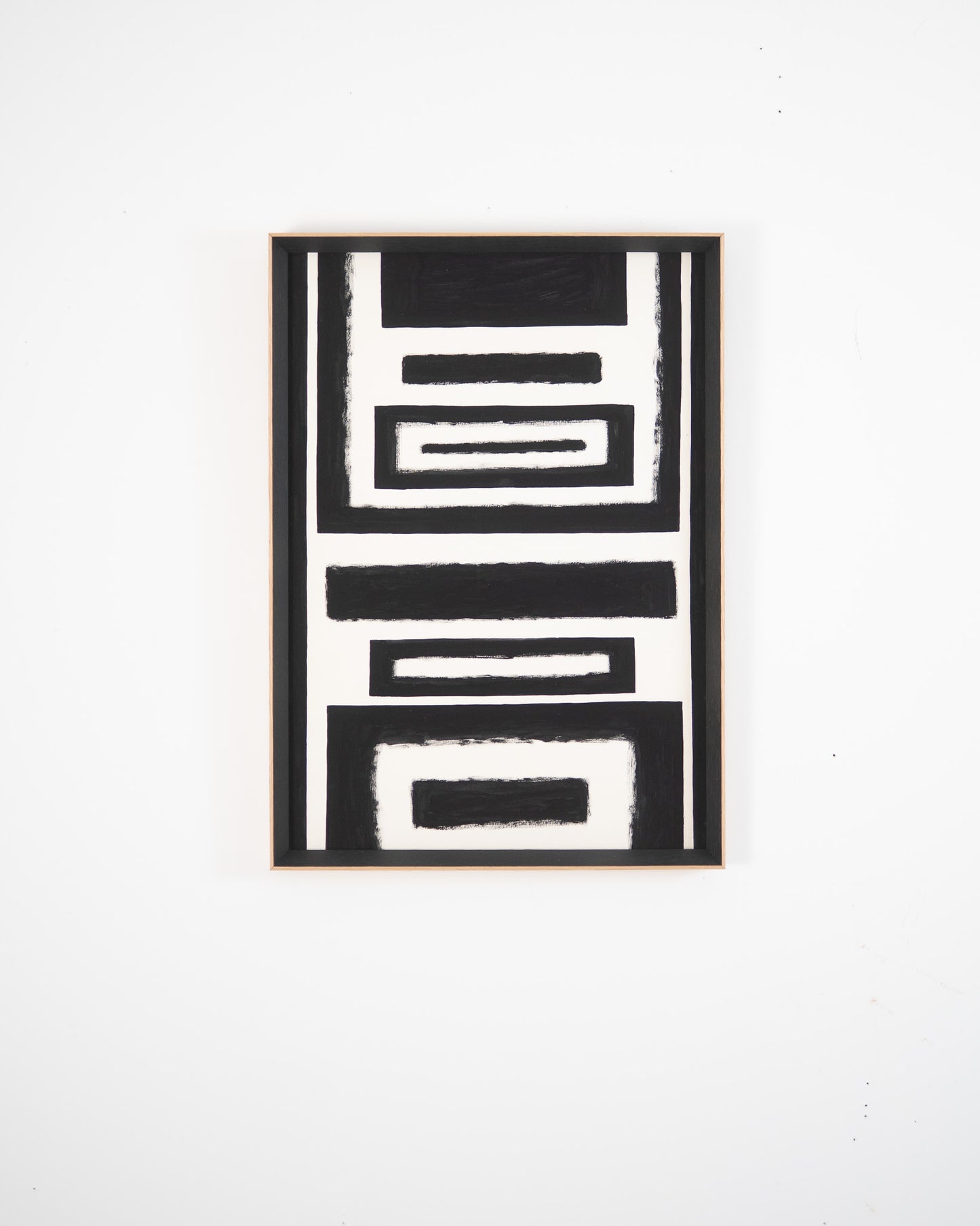 Monochromatic Abstract Original Artwork - ARTHUR ALLAN WILSON, Scottish | 1944-2024