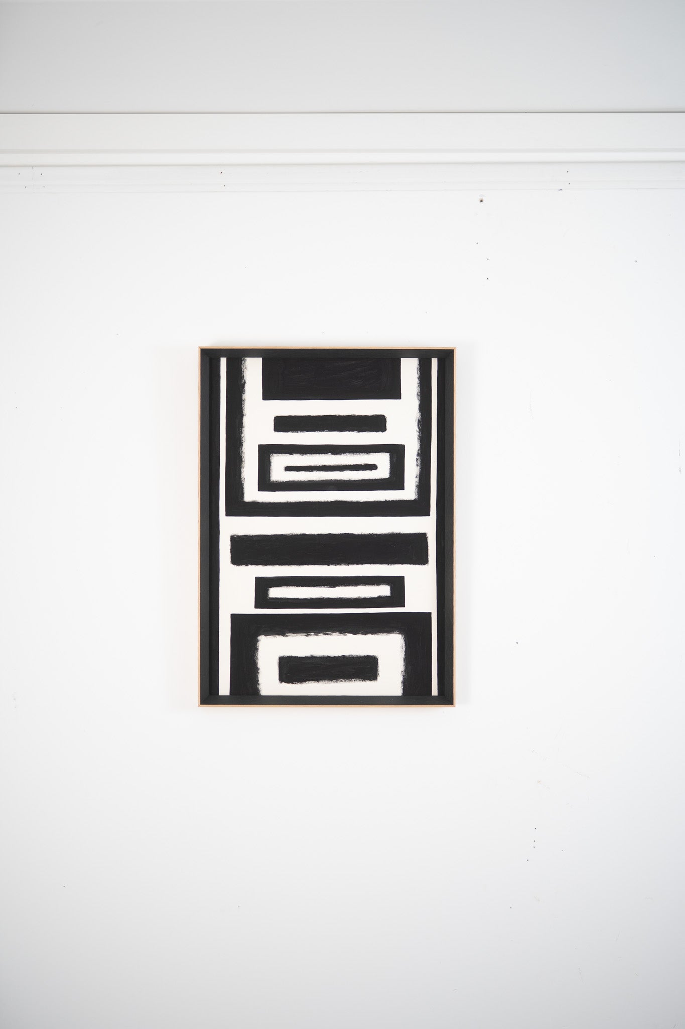 Monochromatic Abstract Original Artwork - ARTHUR ALLAN WILSON, Scottish | 1944-2024
